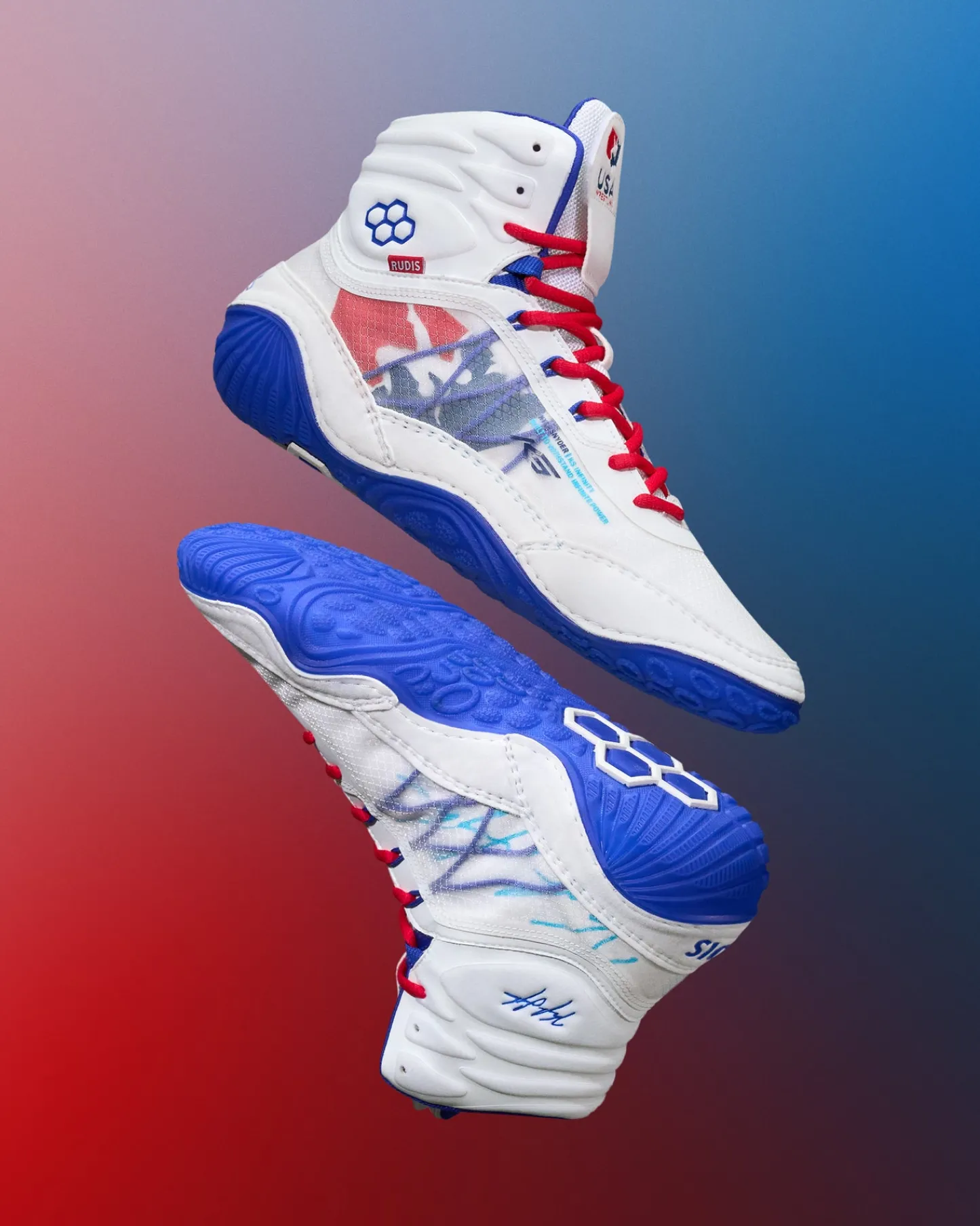 Wrestling Shoes|Wrestling Shoes>RUDIS KS Infinity Edge Adult Wrestling Shoes - USA Wrestling