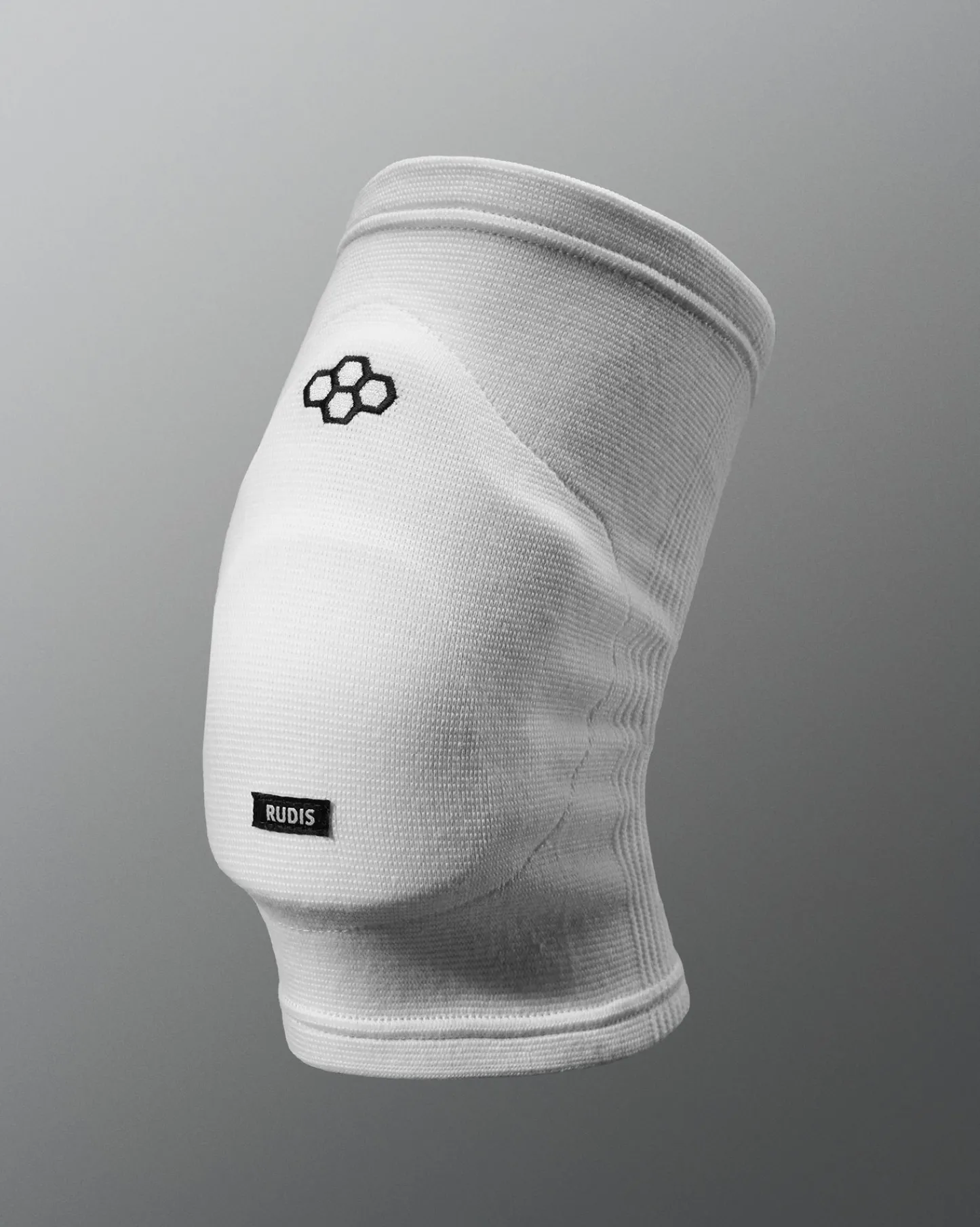 Knee Pads|Knee Pads>RUDIS Omni-Impact White Wrestling Knee Pad