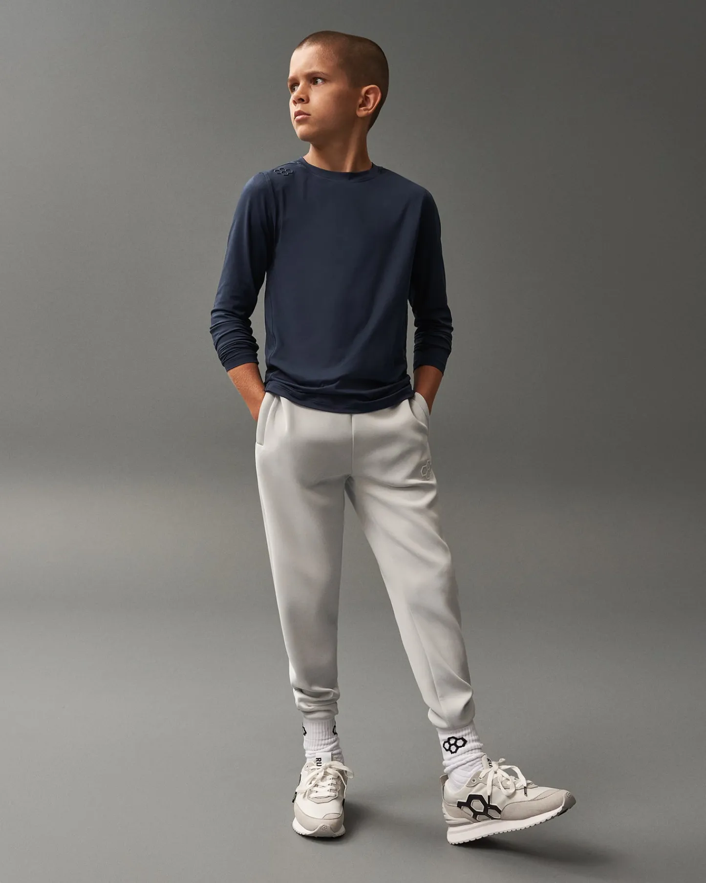 Shirts & Tees>RUDIS Performance Youth Long Sleeve - Navy