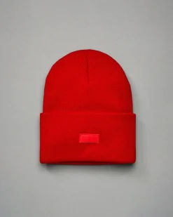 Hats & Beanies|Hats & Beanies>RUDIS Silicone Patch Foldover Beanie