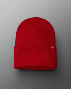 Hats & Beanies|Hats & Beanies>RUDIS Standard Foldover Beanie - Red