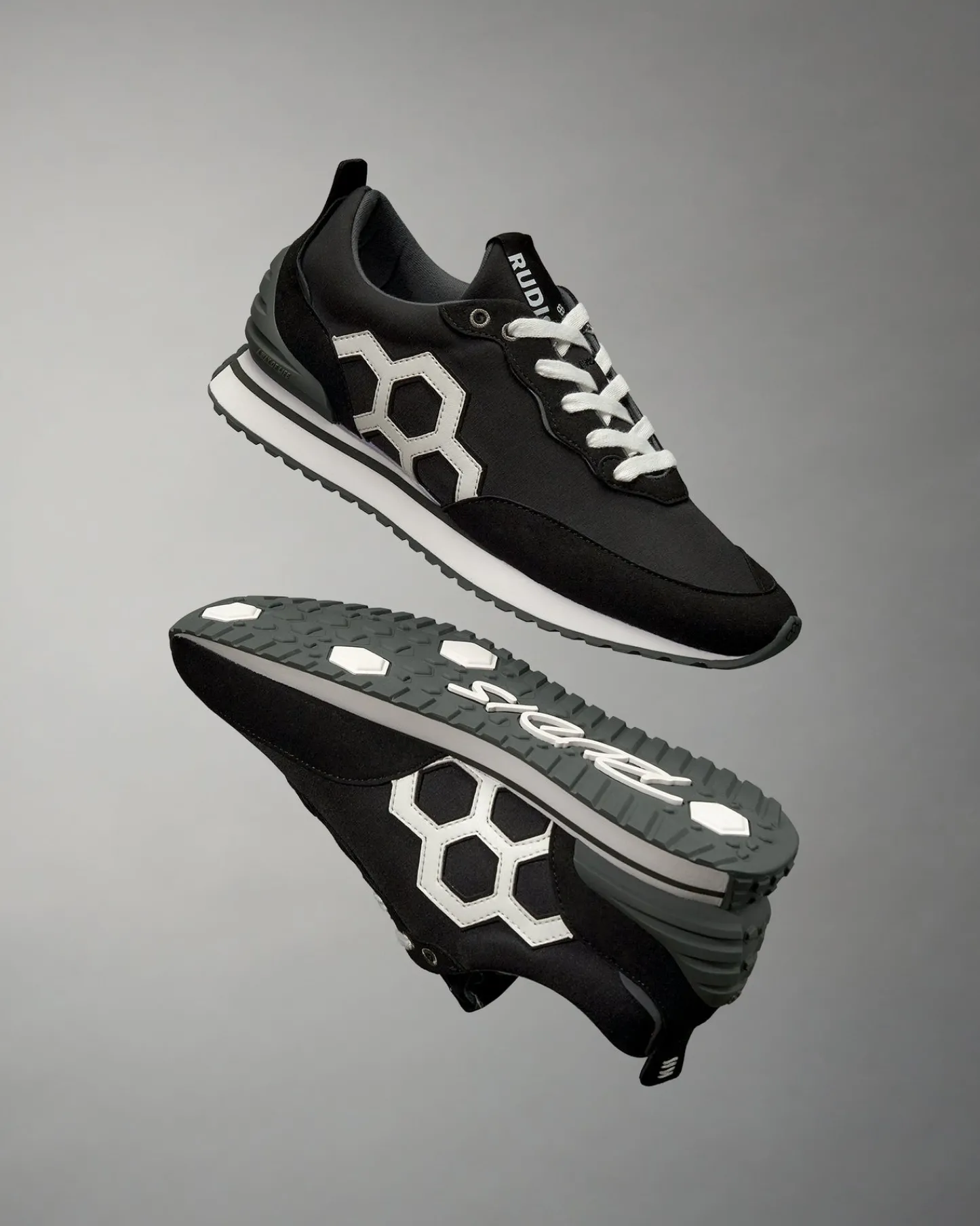 Lifestyle Shoes|Lifestyle Shoes>RUDIS Street Adult Lifestyle Shoes - Black