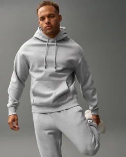 Hoodies & Pullovers>RUDIS Titan Heavyweight Fleece Hoodie - Athletic Gray