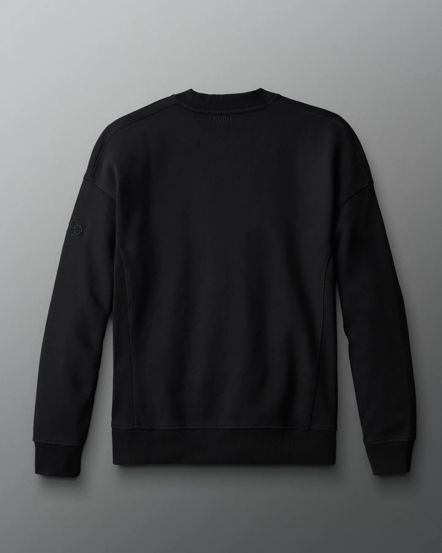 Hoodies & Pullovers>RUDIS Titan Heavyweight Fleece Crewneck - Black