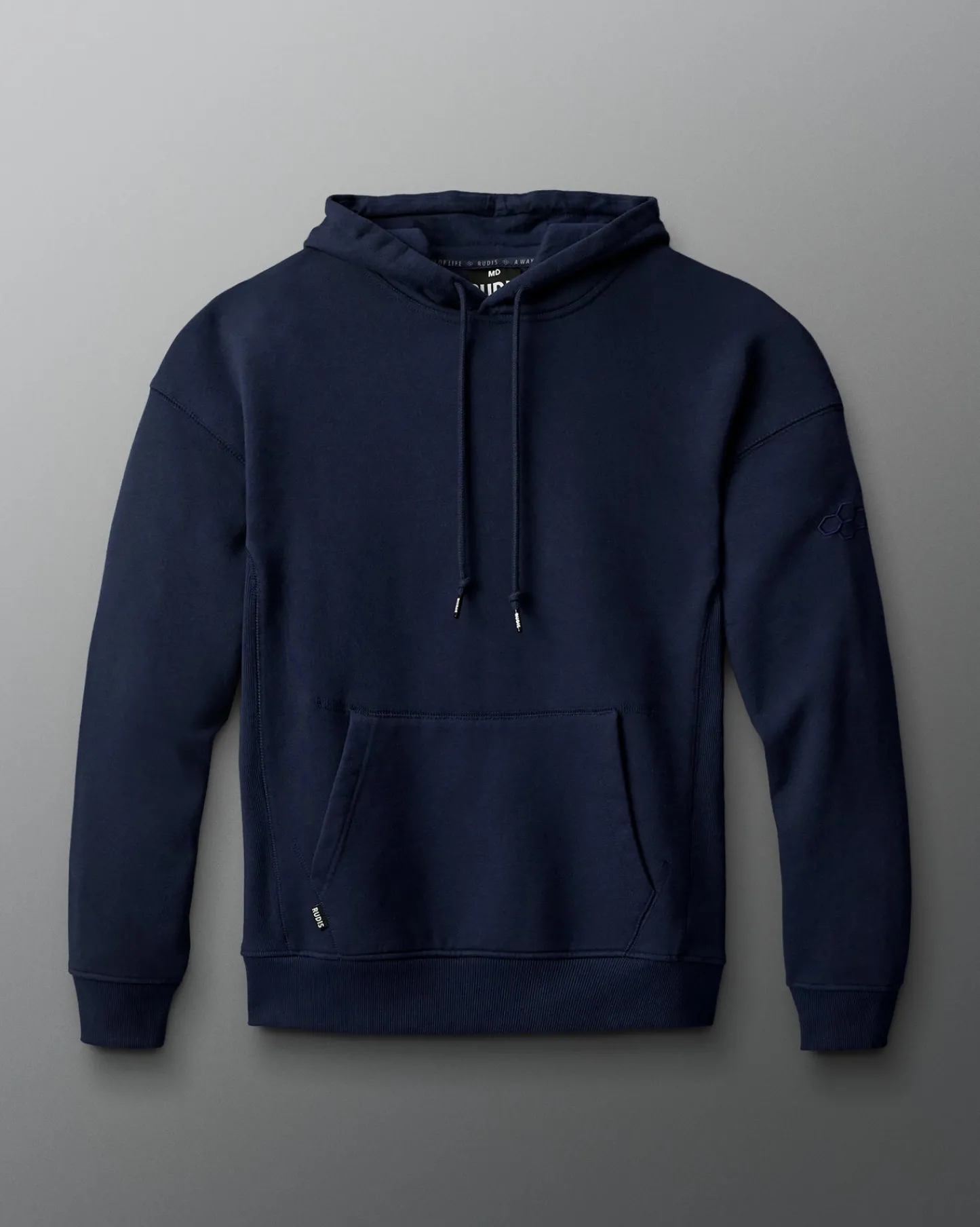 Hoodies & Pullovers>RUDIS Titan Heavyweight Fleece Hoodie - Navy