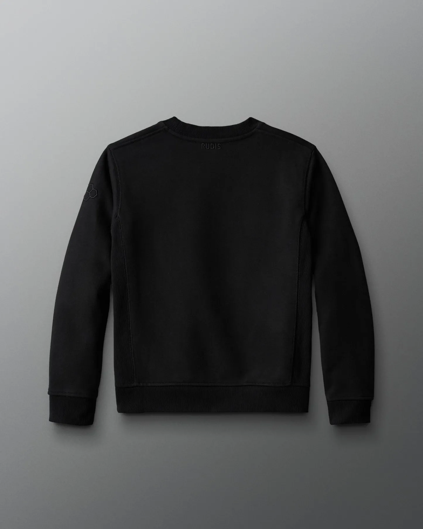 Hoodies & Pullovers>RUDIS Titan Heavyweight Fleece Youth Crewneck - Black