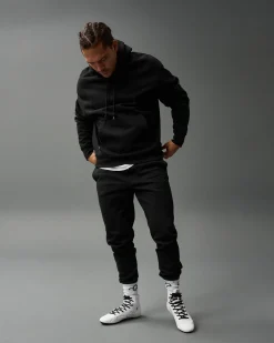 Hoodies & Pullovers>RUDIS Titan Heavyweight Fleece Hoodie - Black