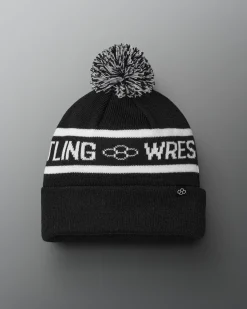 Hats & Beanies|Hats & Beanies>RUDIS Two Tone Pom Beanie - Black/White