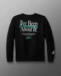 Hoodies & Pullovers|Hoodies & Pullovers>RUDIS SH Dreaming Comfort Fleece Crewneck Black