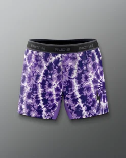 Shorts & Bottoms>RUDIS SH Metamorphosis Tie-Dye Women's Elite Shorts Purple Tie Dye