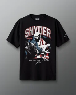 Shirts & Tees|Shirts & Tees>RUDIS Snyder Vintage Heavyweight T-Shirt Black