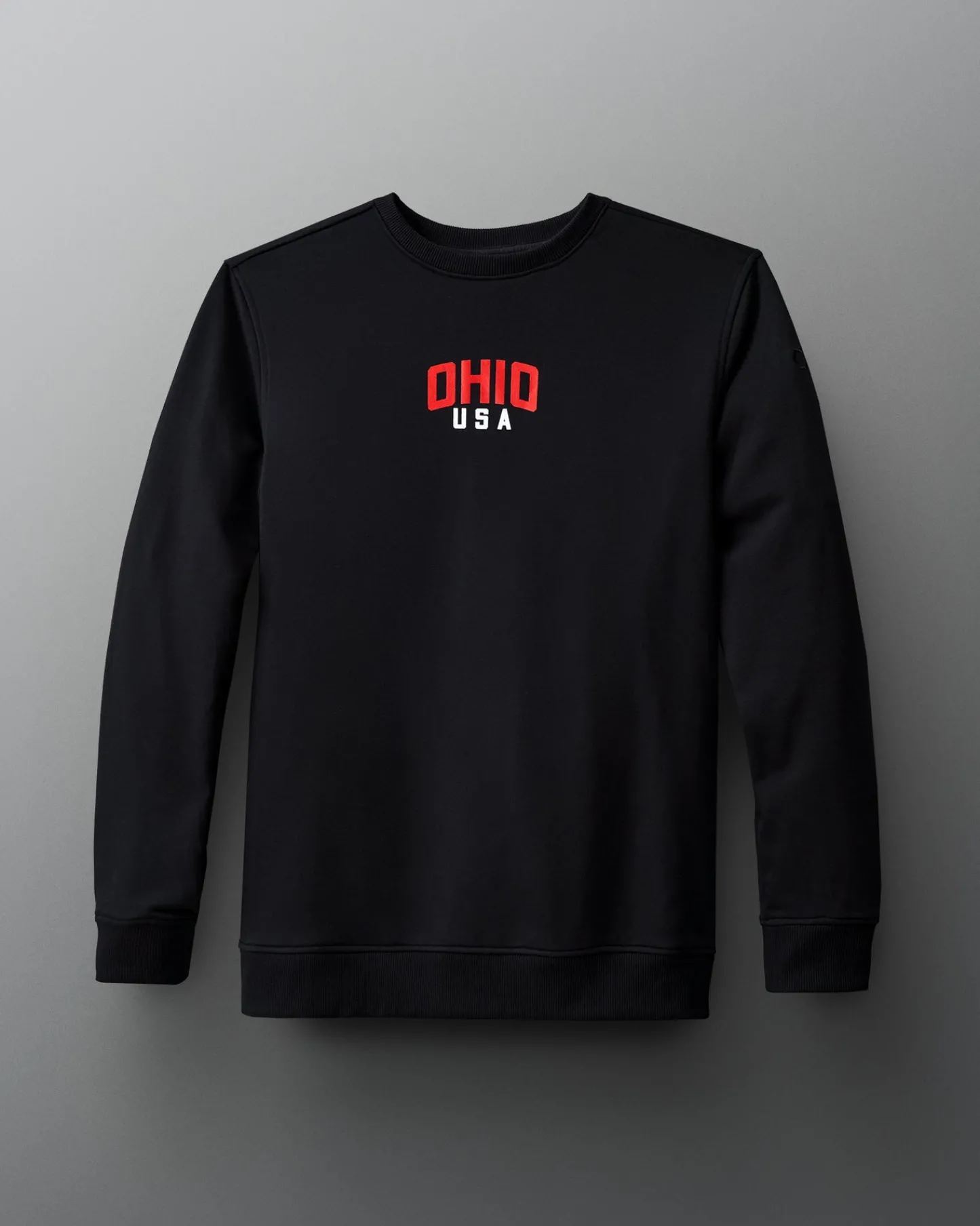 Hoodies & Pullovers|Hoodies & Pullovers>RUDIS Team Ohio Arched Crewneck Black