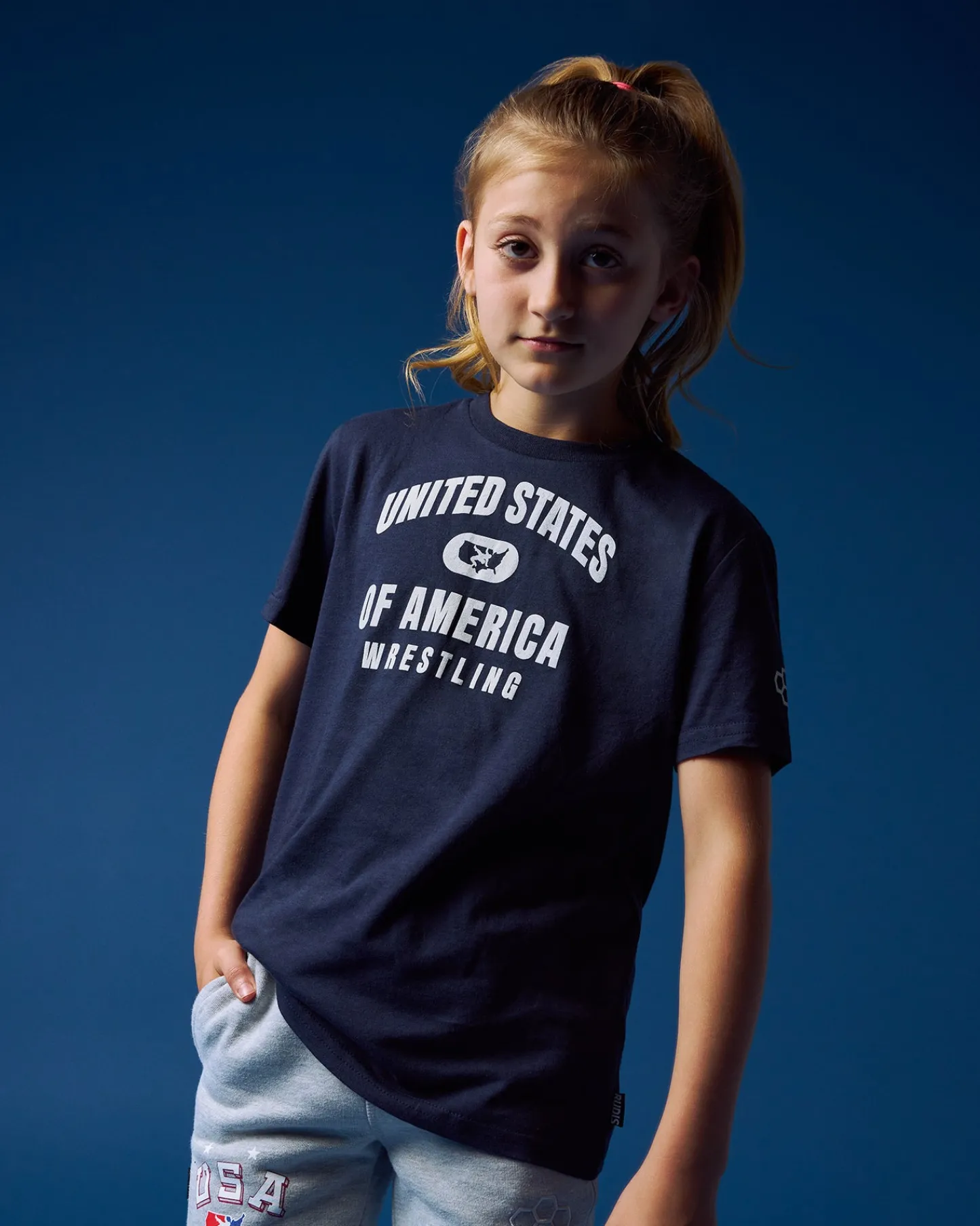 Shirts & Tees>RUDIS United States of America Wrestling Youth Super Soft T-Shirt