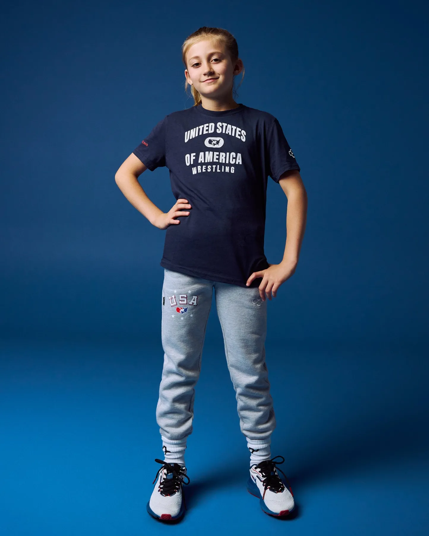 Shirts & Tees>RUDIS United States of America Wrestling Youth Super Soft T-Shirt