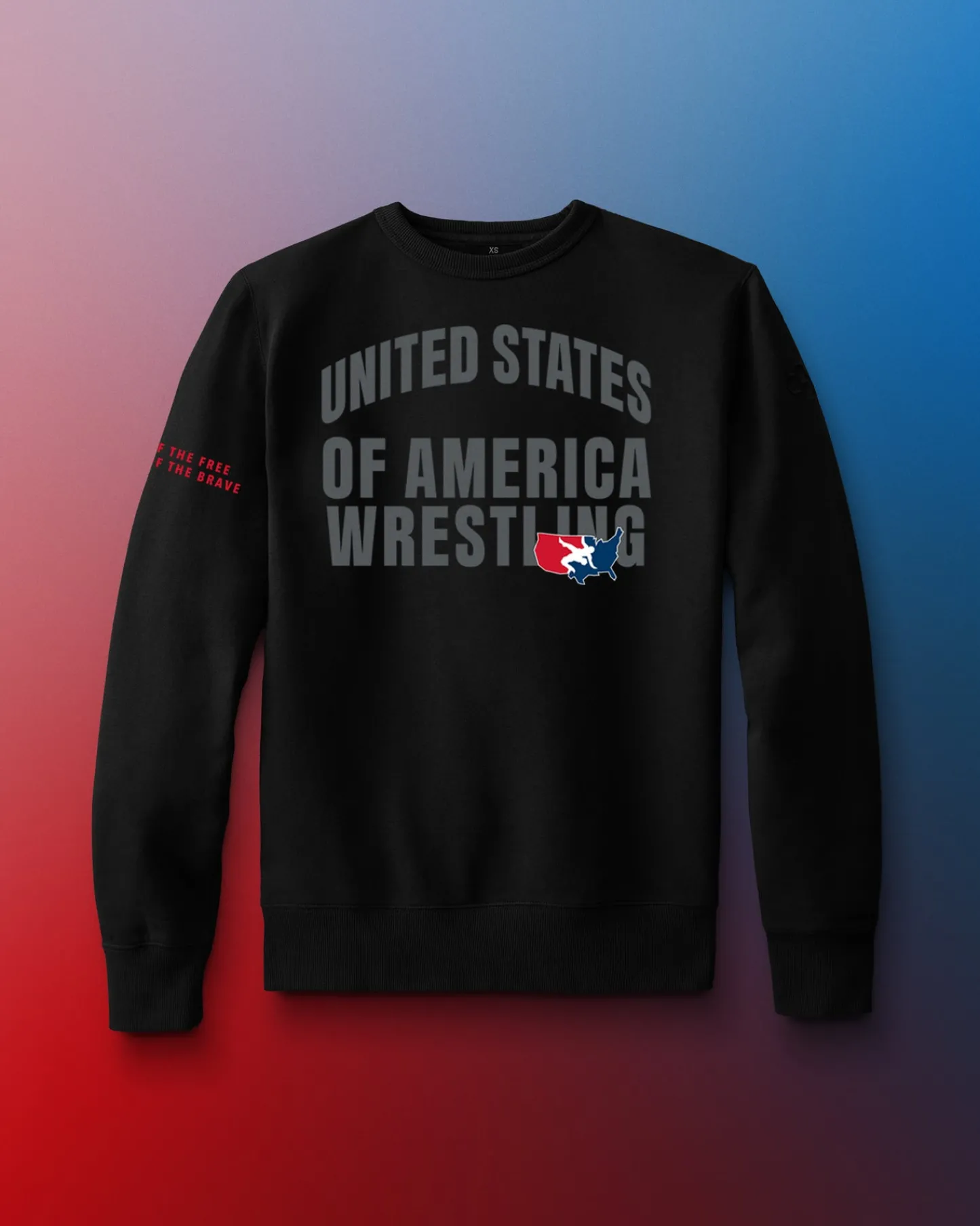 Hoodies & Pullovers|Hoodies & Pullovers>RUDIS United States of America Comfort Fleece Crewneck