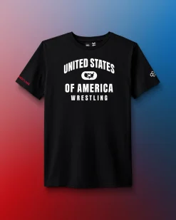 Shirts & Tees|Shirts & Tees>RUDIS United States of America Wrestling Super Soft T-Shirt
