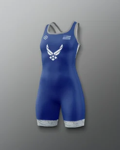 Singlets|Singlets>RUDIS U.S. Air Force Digital Tiger Girl's Elite Singlet Royal