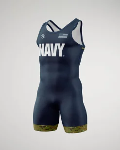 Singlets|Singlets>RUDIS U.S. Digital Woodland Boy's Elite Singlet Navy