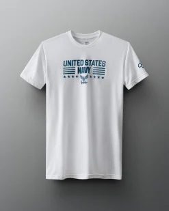 Shirts & Tees|Shirts & Tees>RUDIS U.S. Navy Stars and Stripes T-Shirt White