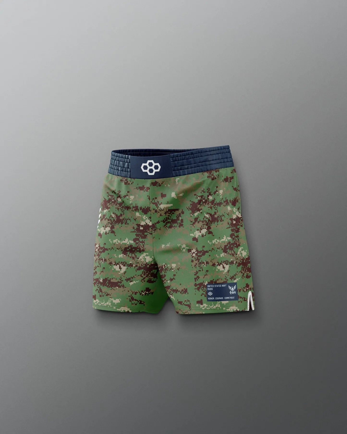 Shorts & Bottoms>RUDIS U.S. Navy Sublimated Youth Elite Shorts Camo
