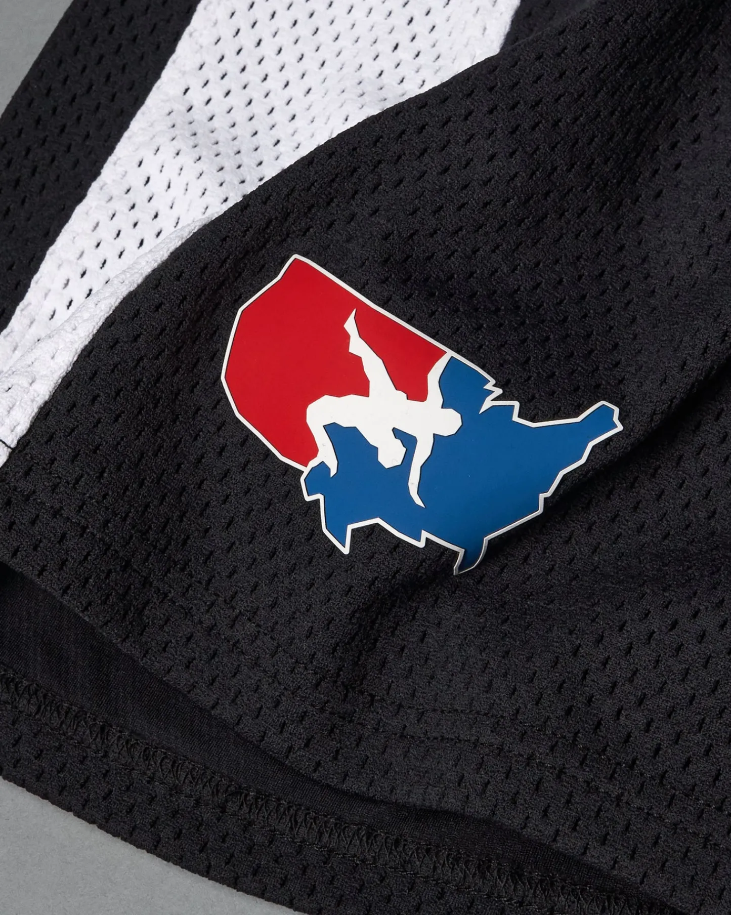 Shorts & Bottoms>RUDIS USA Wrestling 5" Premium Panel Youth Mesh Shorts