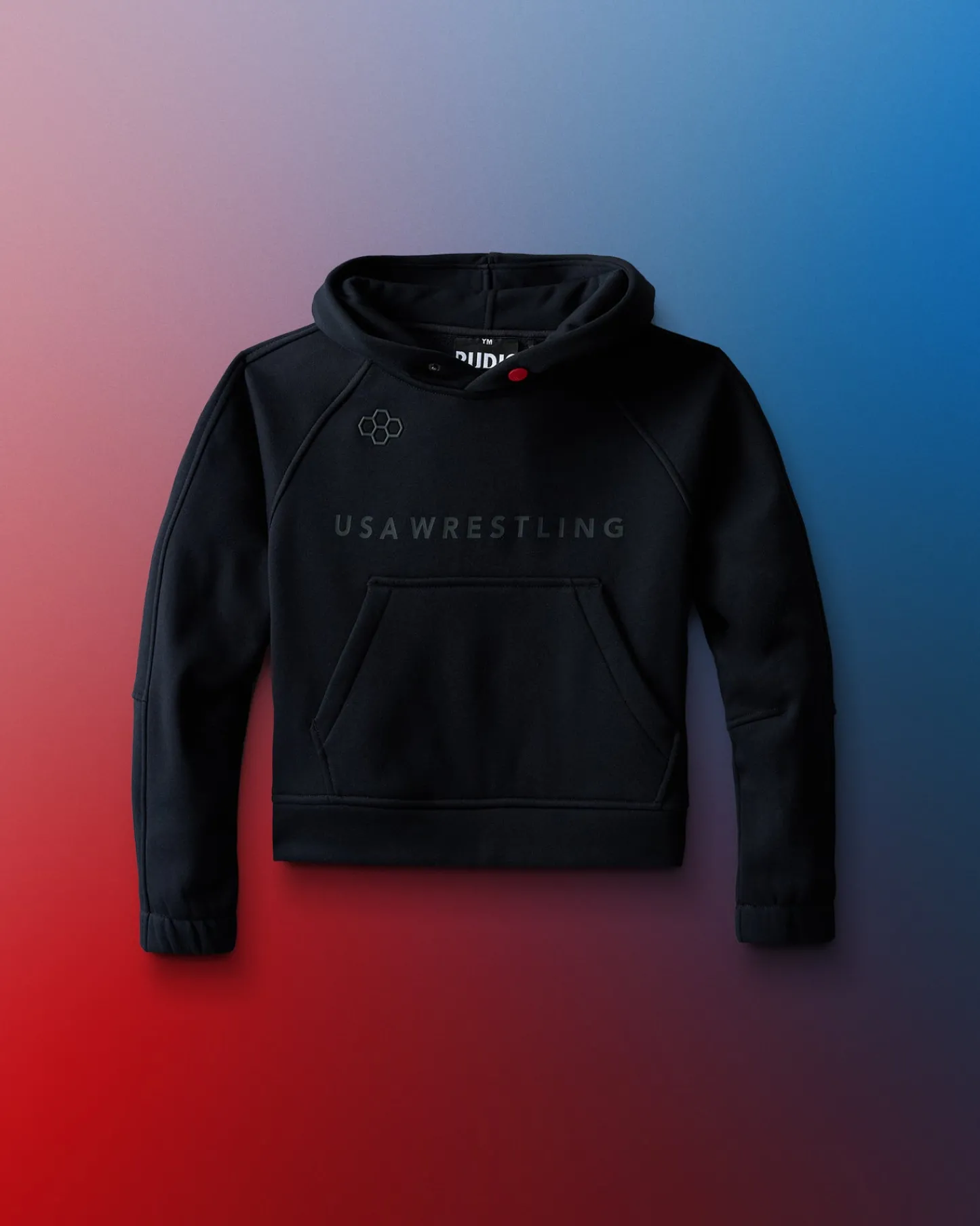 Hoodies & Pullovers>RUDIS USA Wrestling Boxy Tech Fleece Girl's Hoodie
