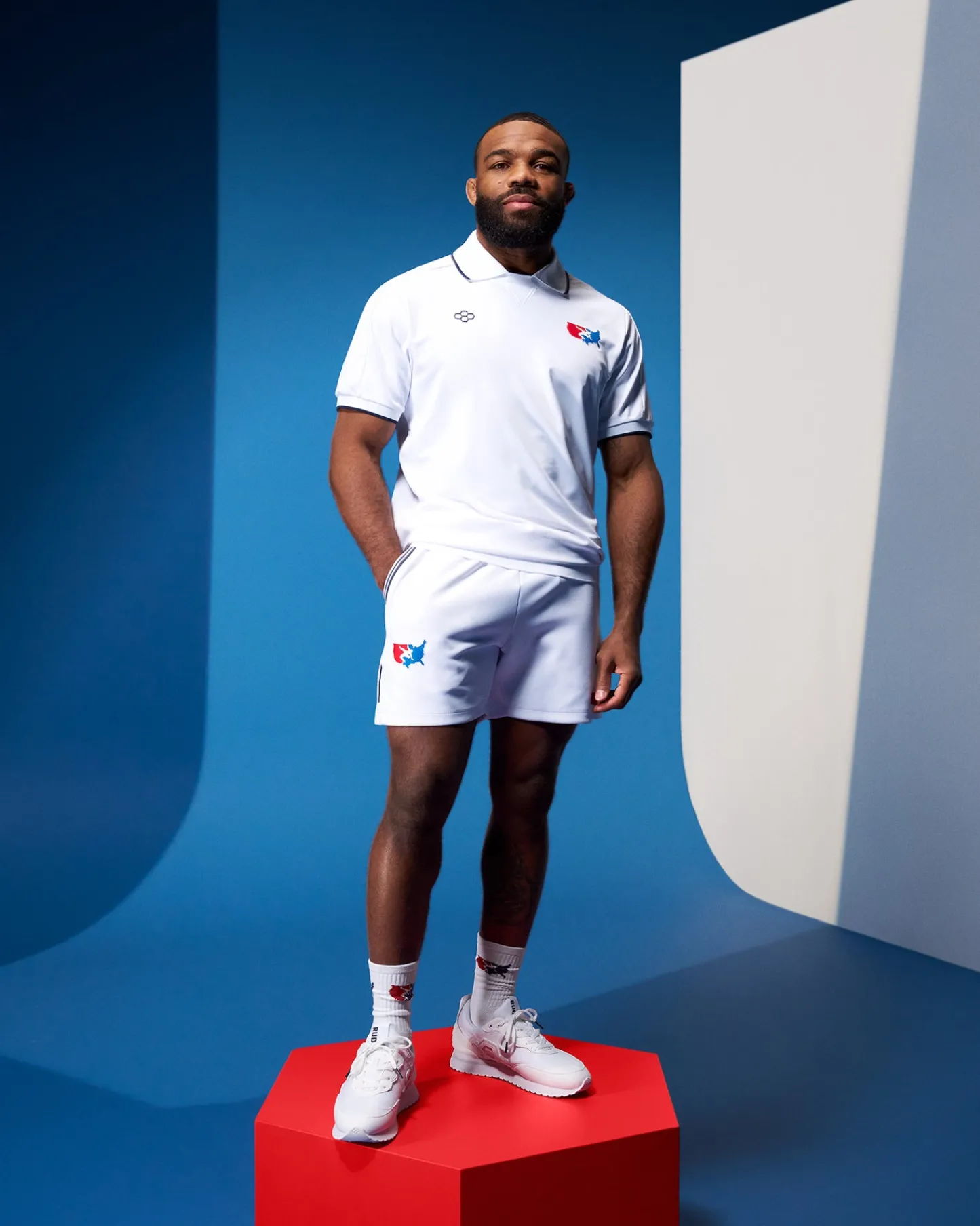 Shirts & Tees|Polos>RUDIS USA Wrestling Chronicle Elite Athletic Polo