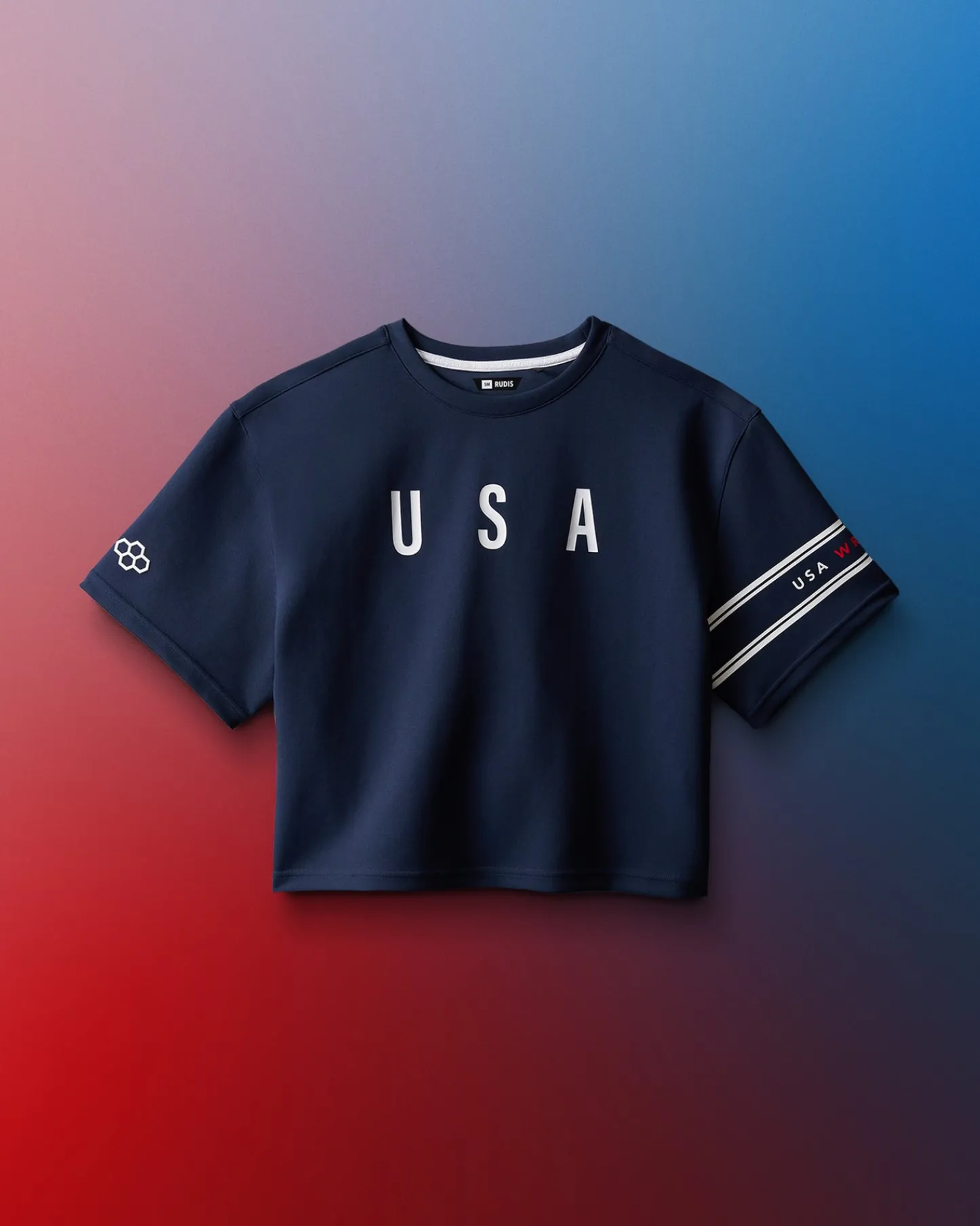 Shirts & Tees>RUDIS USA Wrestling Chronicle Women's Elite Crop T-Shirt