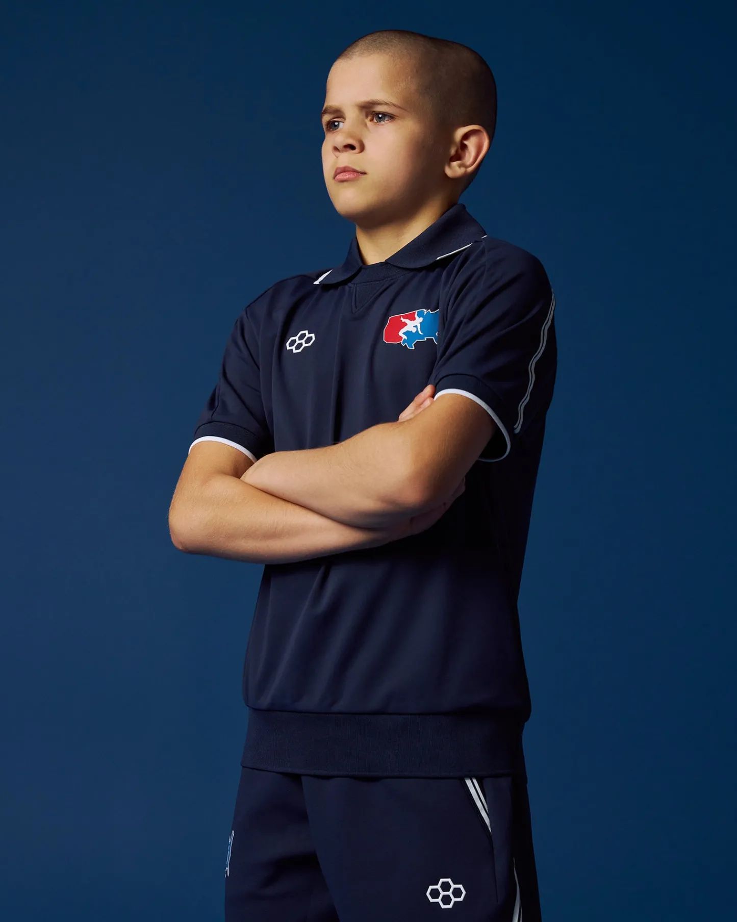Shirts & Tees>RUDIS USA Wrestling Chronicle Youth Elite Athletic Polo