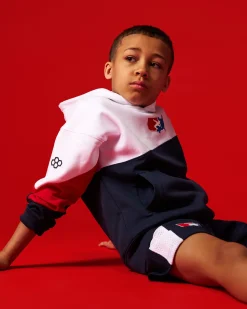 Hoodies & Pullovers>RUDIS USA Wrestling Colorblock Youth Hoodie
