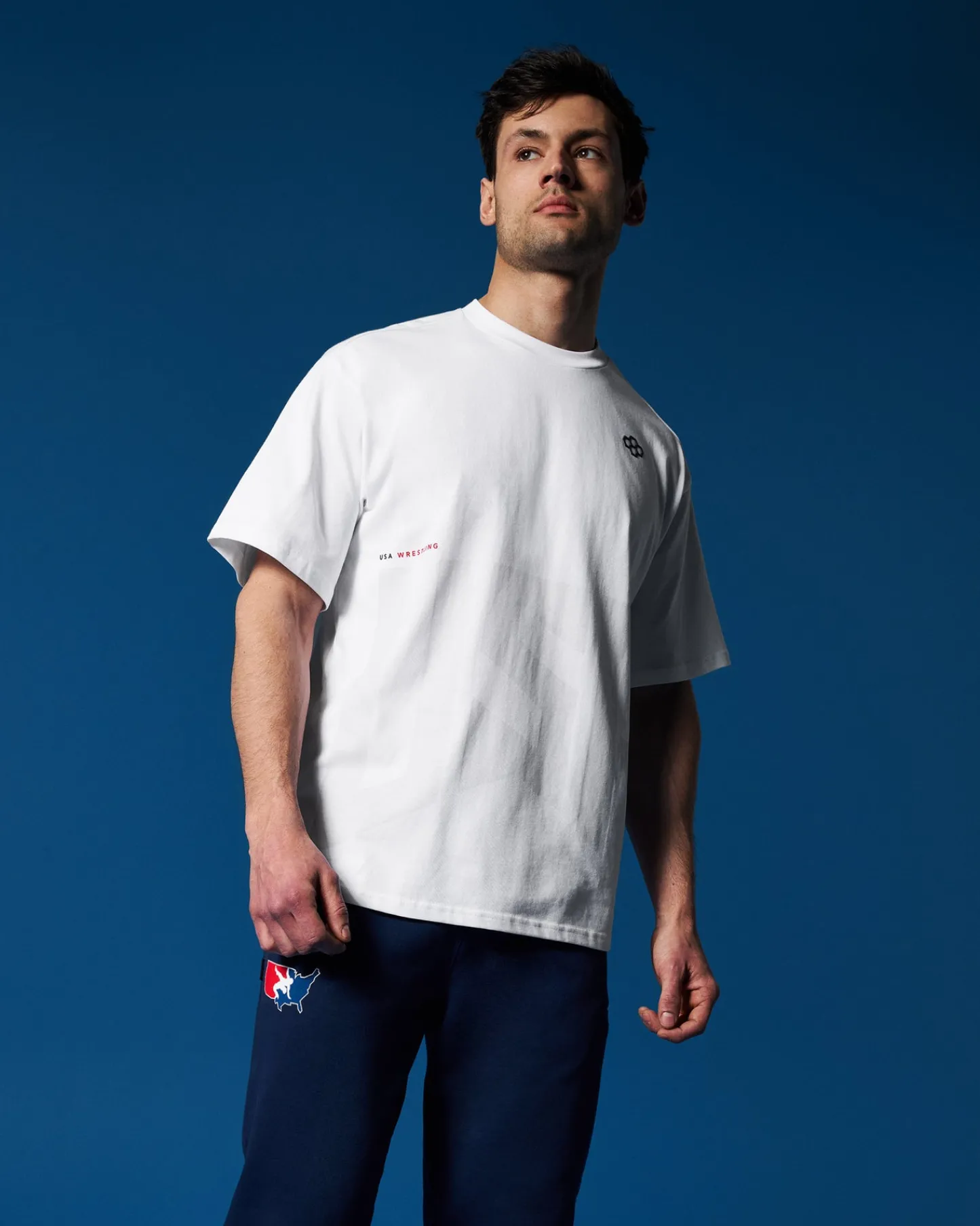 Shirts & Tees|Shirts & Tees>RUDIS USA Wrestling Drop Shoulder T-Shirt