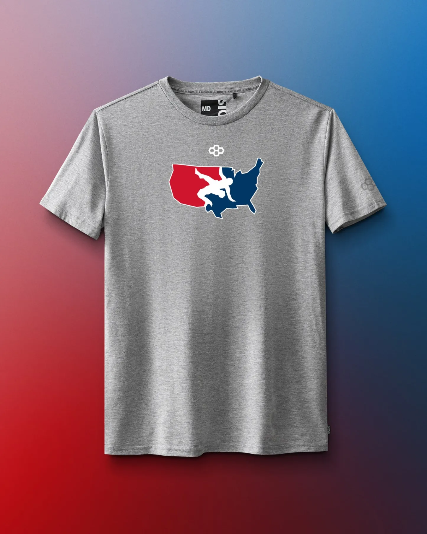 Shirts & Tees|Shirts & Tees>RUDIS USA Wrestling Elite Super Soft T-Shirt