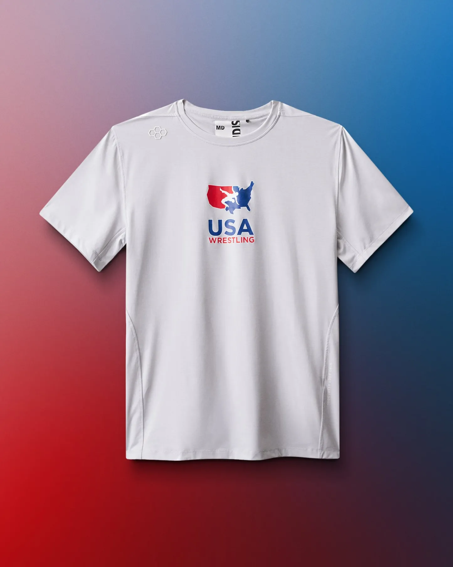 Shirts & Tees|Shirts & Tees>RUDIS USA Wrestling Legacy Performance Heather T-Shirt
