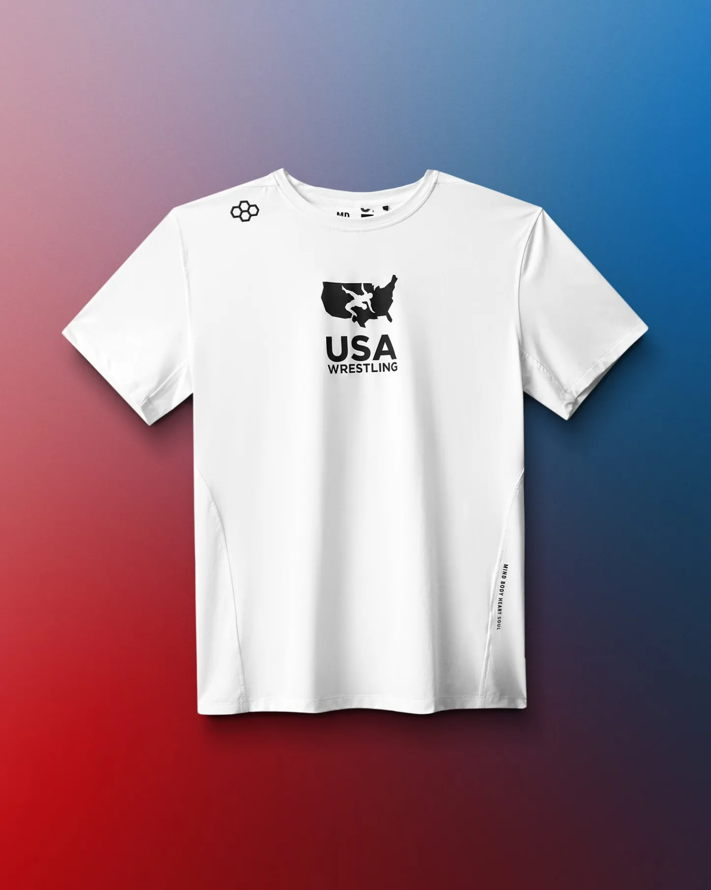 Shirts & Tees|Shirts & Tees>RUDIS USA Wrestling Legacy Performance Heather T-Shirt