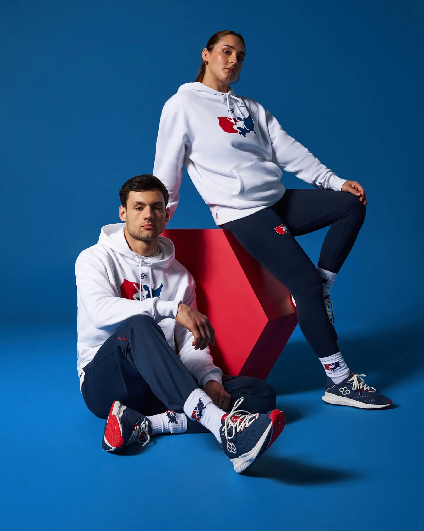 Hoodies & Pullovers|Hoodies & Pullovers>RUDIS USA Wrestling Logo Comfort Fleece Hoodie