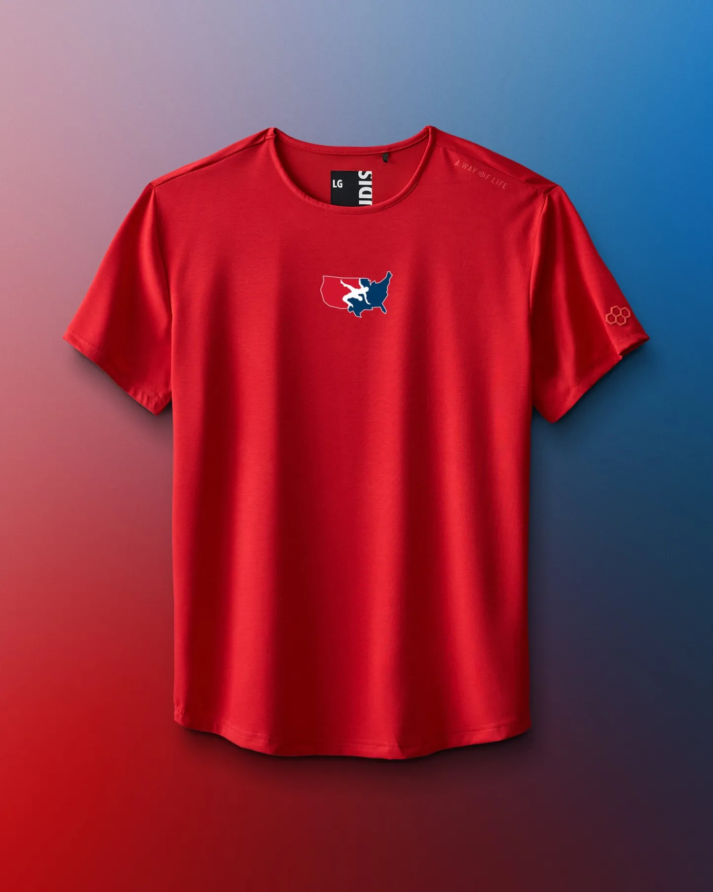 Shirts & Tees|Shirts & Tees>RUDIS USA Wrestling Logo Ultimate T-Shirt