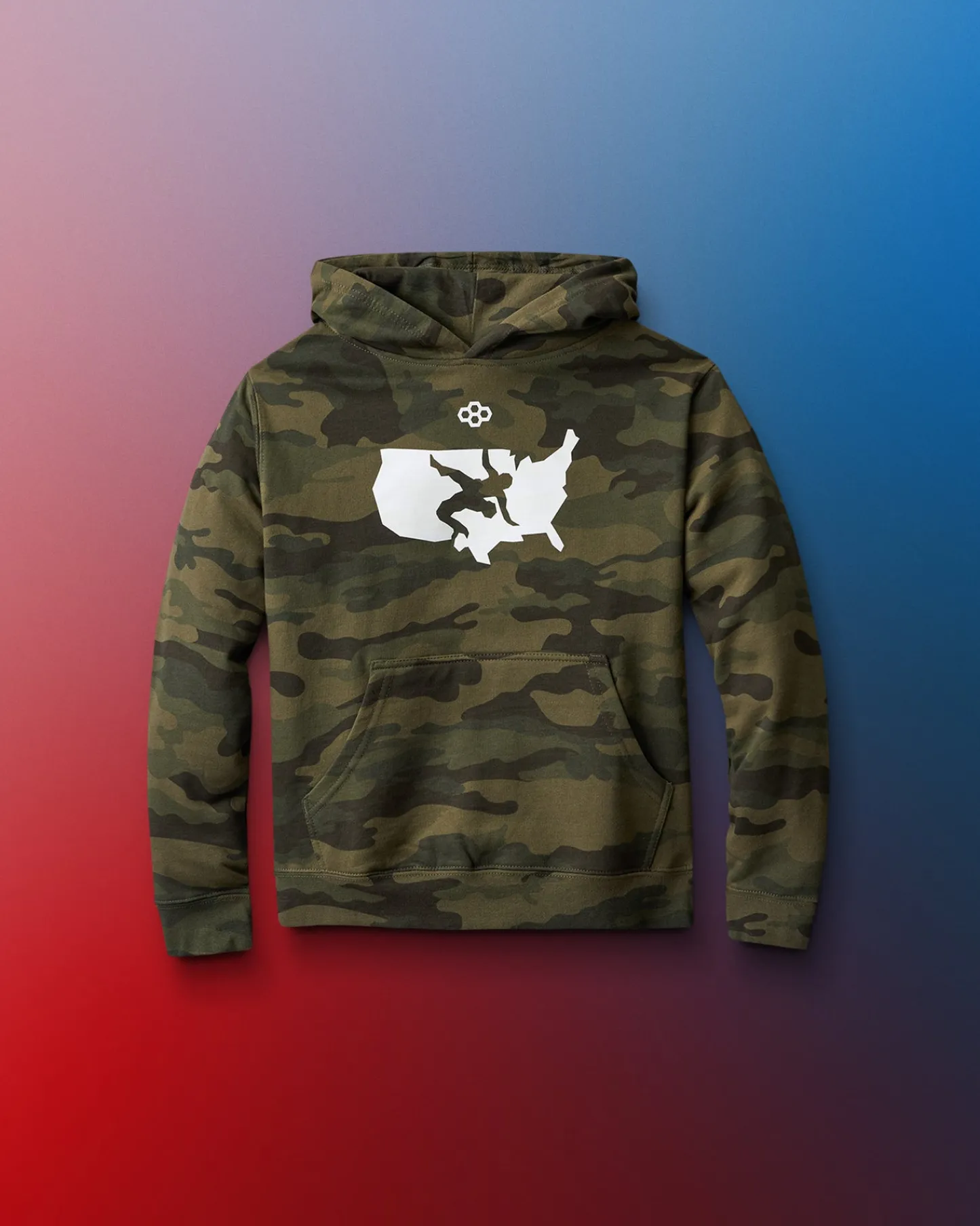 Hoodies & Pullovers>RUDIS USA Wrestling Logo Youth Tradition Hoodie