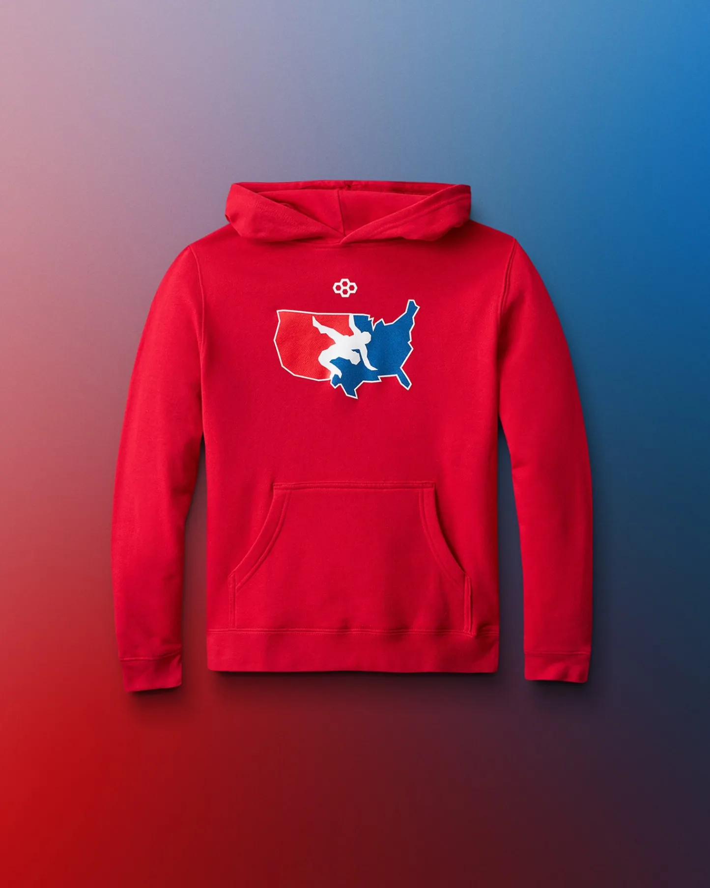 Hoodies & Pullovers>RUDIS USA Wrestling Logo Youth Tradition Hoodie