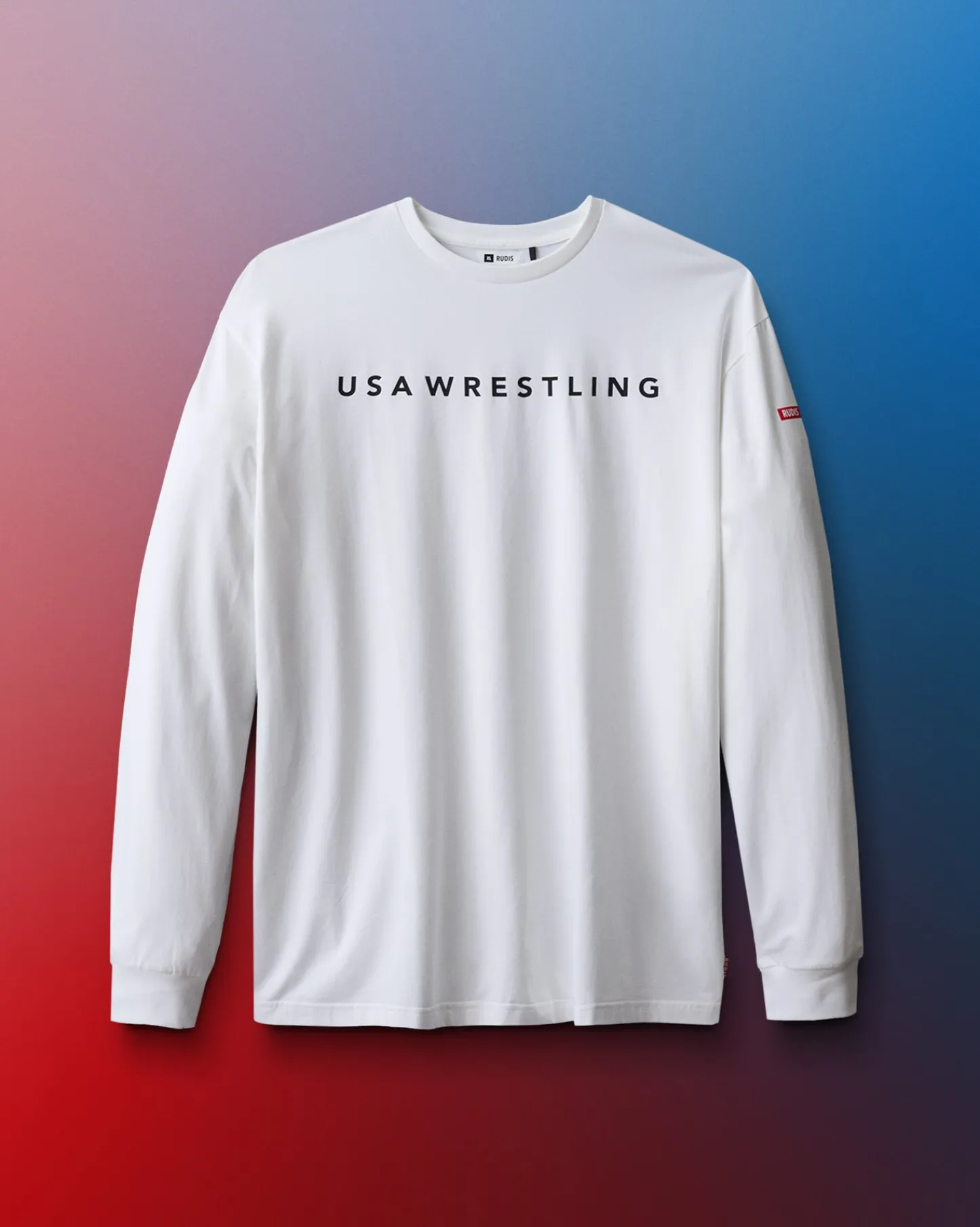Shirts & Tees|Shirts & Tees>RUDIS USA Wrestling Sleek Hybrid Long Sleeve