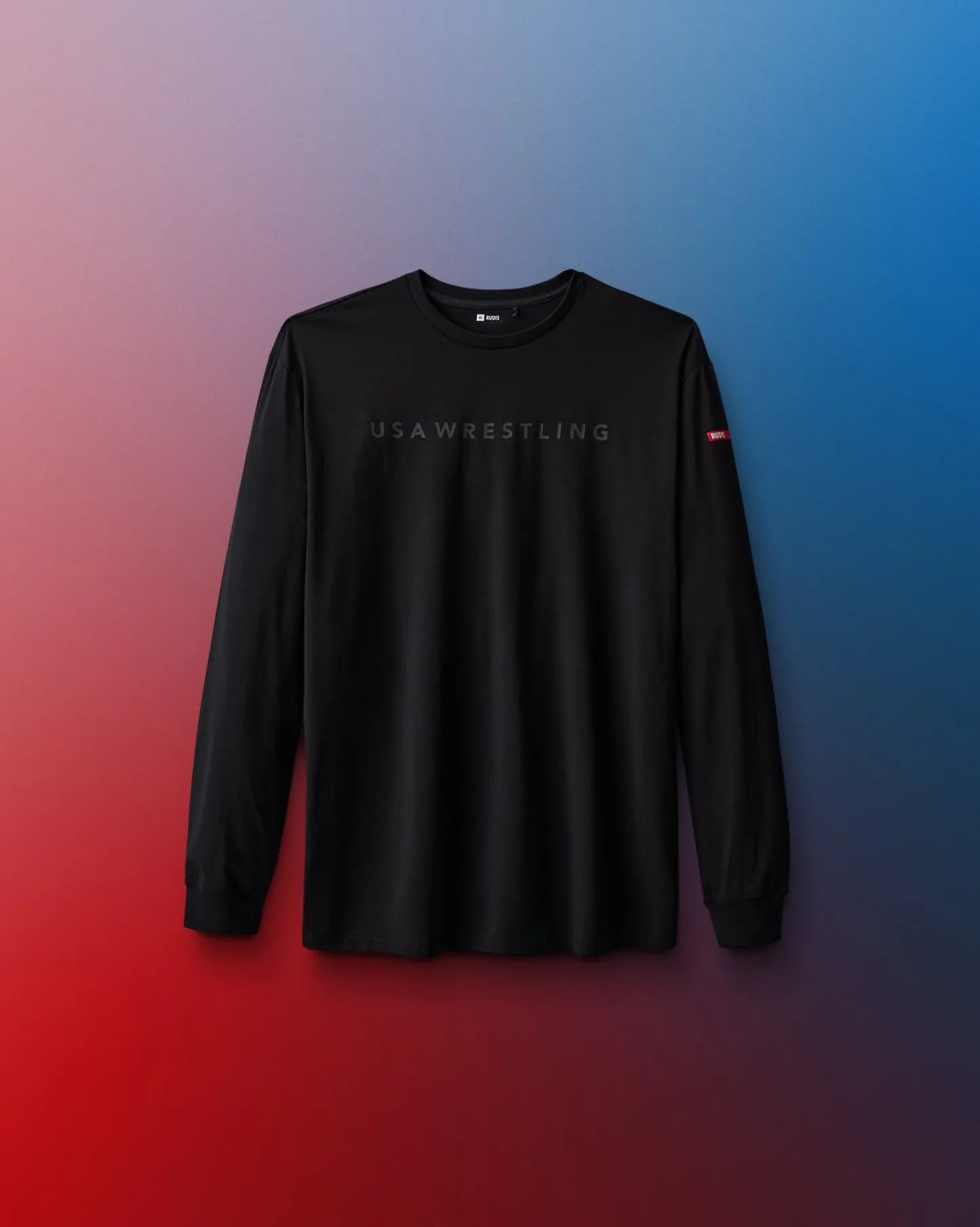 Shirts & Tees>RUDIS USA Wrestling Sleek Hybrid Youth Long Sleeve
