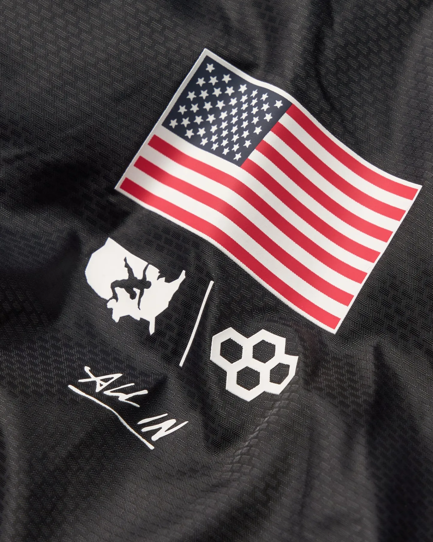 Jackets & 1/4 Zips>RUDIS USA Wrestling Youth Air Windbreaker Black