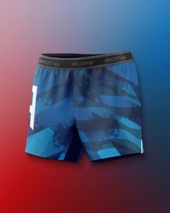 Shorts & Bottoms>RUDIS USAW Grit Icon Women's Sublimated Shorts Navy