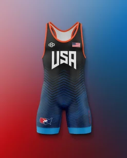Singlets|Singlets>RUDIS USAW Icon Boy's 2.0 Elite Singlet