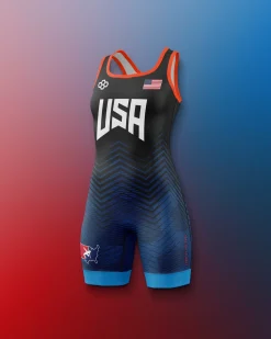 Singlets|Singlets>RUDIS USAW Icon Girl's 2.0 Elite Singlet