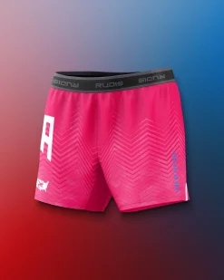 Shorts & Bottoms>RUDIS USAW Icon Women's Sublimated Shorts Pink