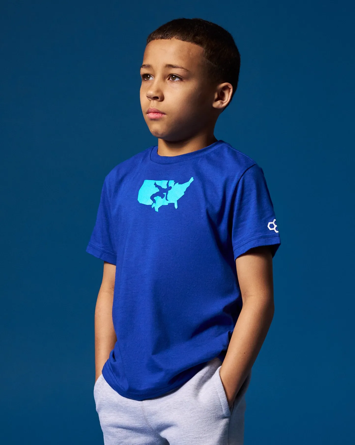 Shirts & Tees>RUDIS USAW Logo Block Youth Elite Super Soft T-shirt