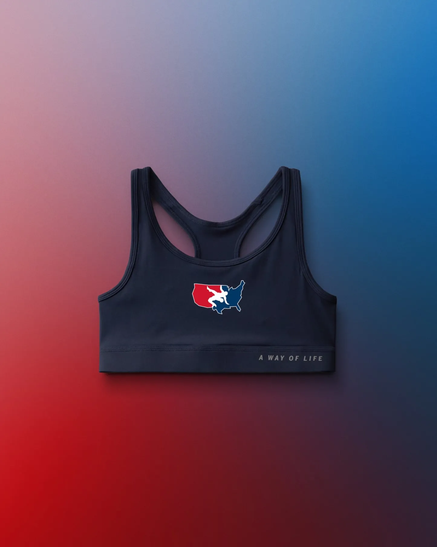 Sports Bras>RUDIS USAW Logo Women's Sports Bra