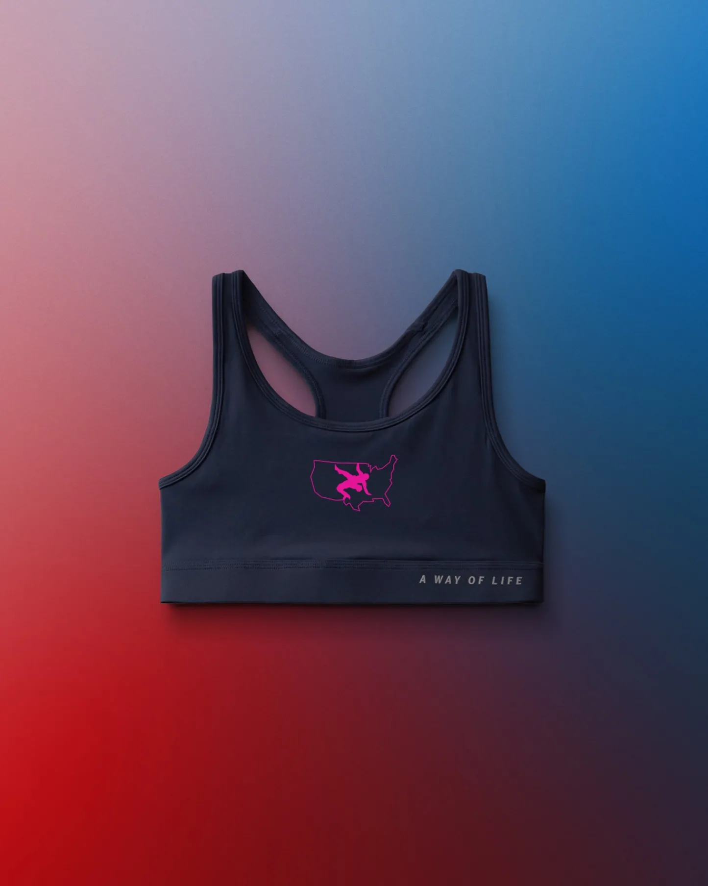 Sports Bras>RUDIS USAW Logo Women's Sports Bra