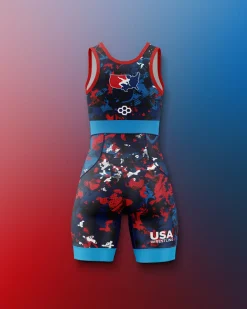 Singlets|Singlets>RUDIS USAW Scatter Icon Girl's 2.0 Elite Singlet