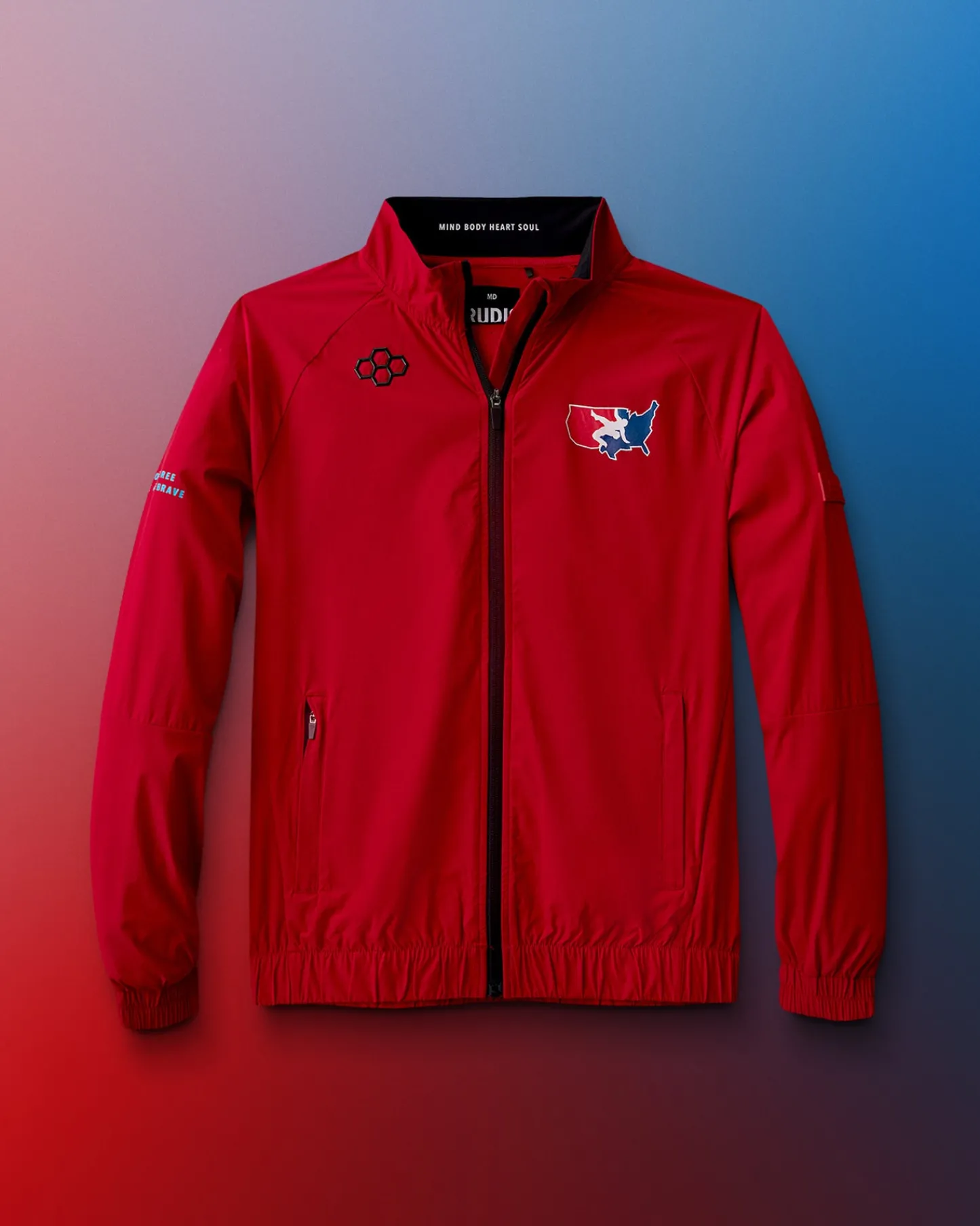 Jackets & Vests|Jackets & 1/4 Zips>RUDIS USAW USA Performance Uniform Jacket